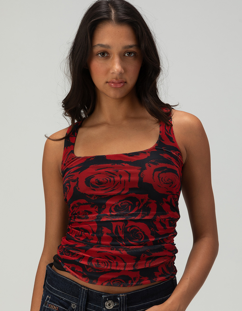 JJXX Rosa Saga Womens Mesh Top image number 1
