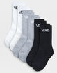 VANS 6 Pack Kids Classic Crew Socks image number 1