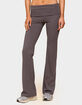 EDIKTED Oriane Foldover Flared Leggings image number 1