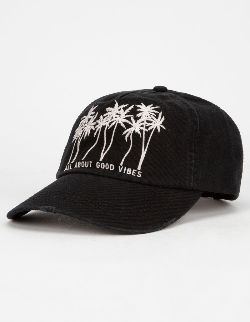 BILLABONG Surf Club Black Womens Strapback Hat image number 0