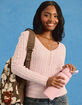 RSQ Womens V-Neck Sweater image number 7