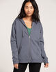 TILLYS Womens Oversized Zip-Up Hoodie image number 1