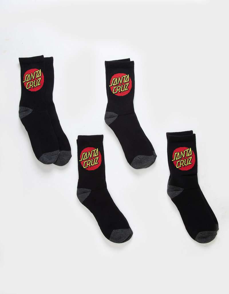 SANTA CRUZ 4 Pack Boys Crew Socks image number 0