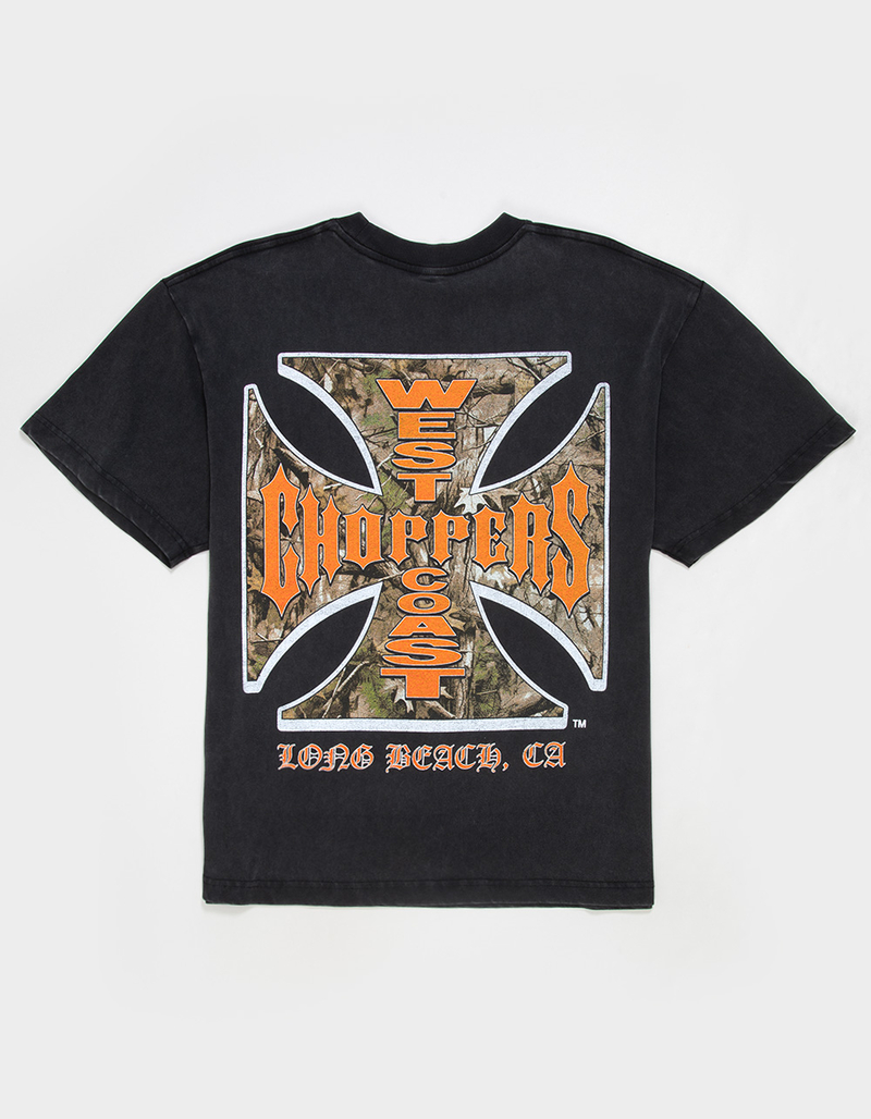 WEST COAST CHOPPERS Camo Fill Mens Boxy Tee image number 0