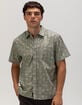 RSQ Mens Ditsy Print Poplin Button Up Shirt image number 1
