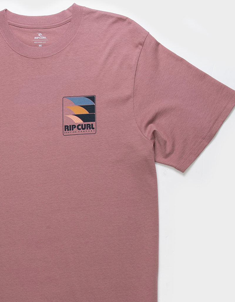 RIP CURL Surf Revival Mens Tee - MAUVE - M | Tillys