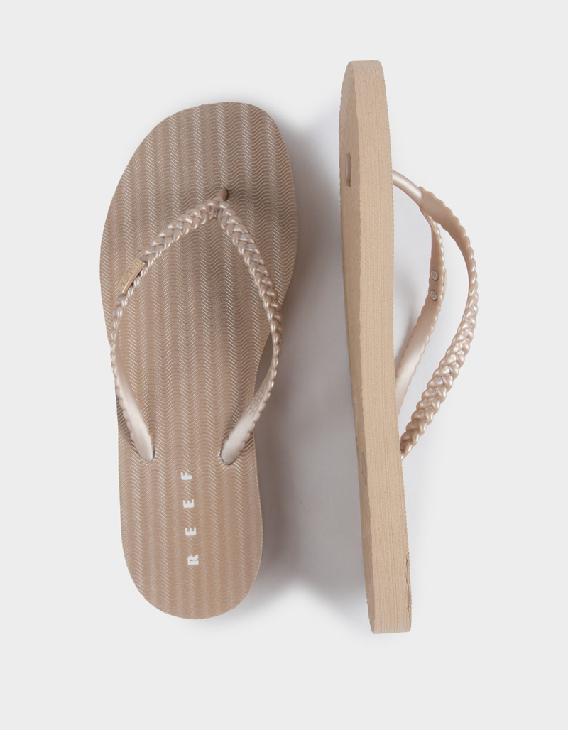 REEF Seaside Twist Womens Square Toe Flip Flops image number 4