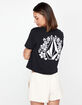 VOLCOM Pocket Dial Womens Crop Pocket Tee image number 1