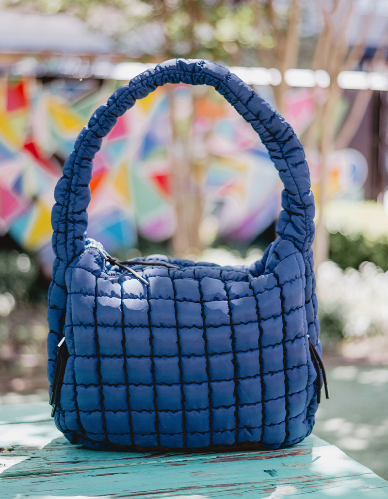 KATYDID Oversized Quilted Hobo Tote Bag image number 5
