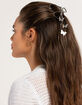 FULL TILT Butterfly Charm Metal Claw Hair Clip image number 2