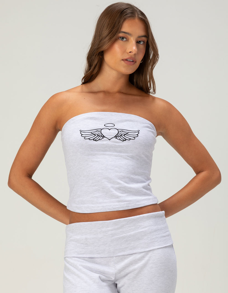 FULL TILT Angel Wing Womens Tube Top image number 0