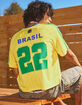 RSQ Mens Brazil Baggy Crop Soccer Jersey image number 11