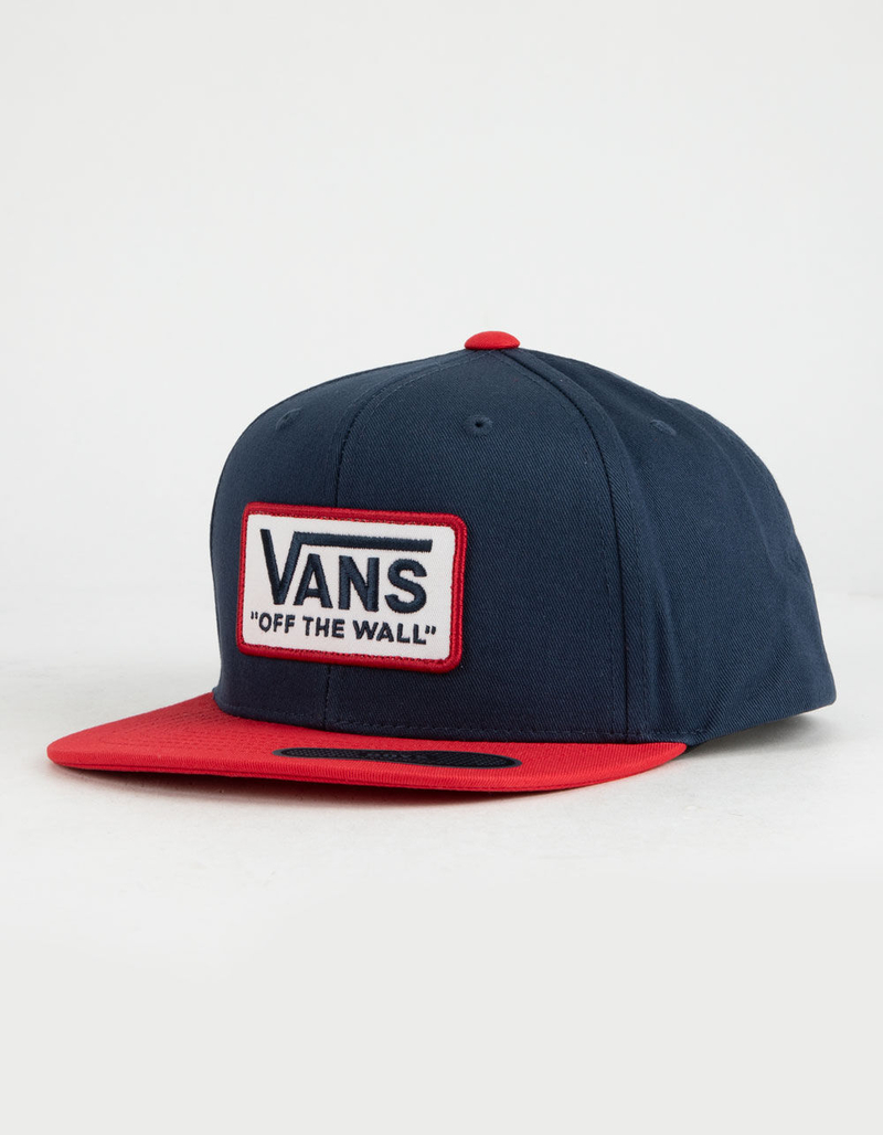 VANS Whitford Navy Boys Snapback Hat image number 0