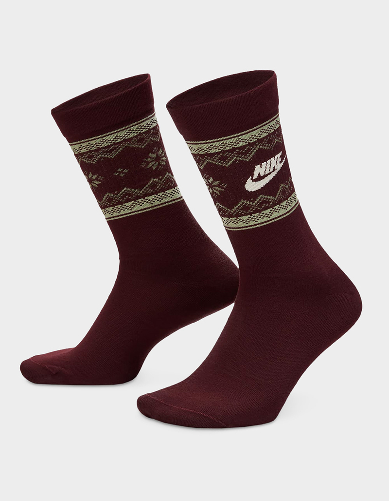 NIKE Everyday Essentials Fair Isle Crew Socks image number 0