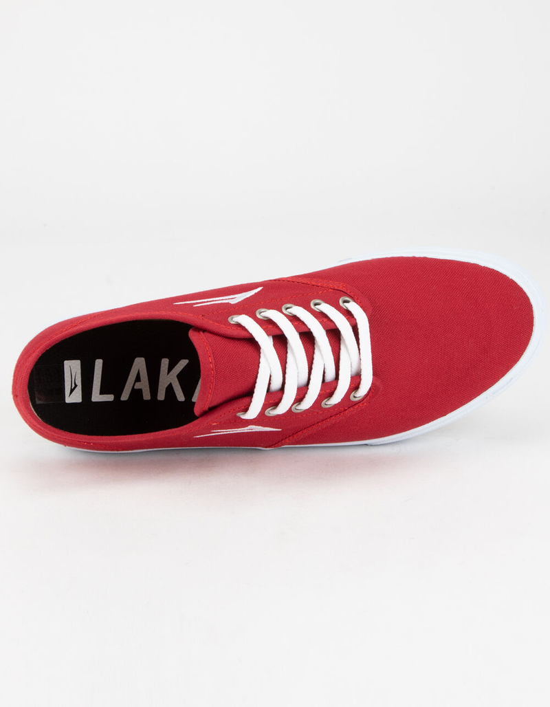 LAKAI Oxford Mens Red Shoes image number 2