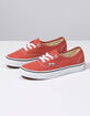 VANS Authentic Hot Sauce & True White Womens Shoes image number 2