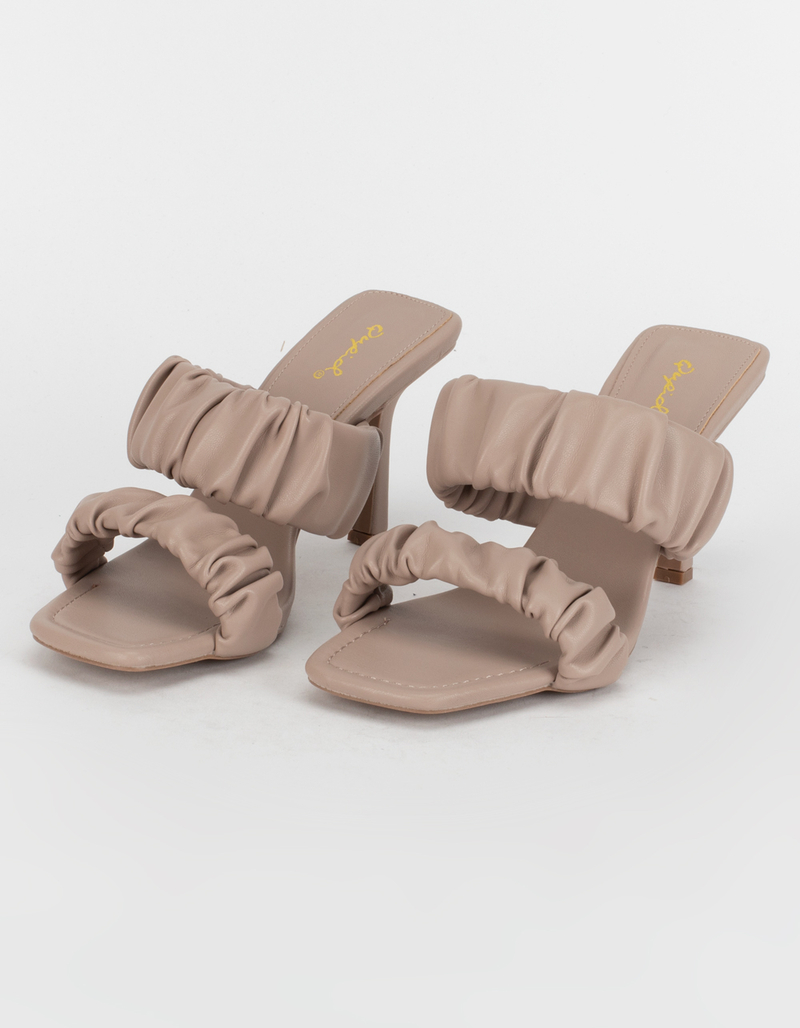 QUPID Womens Scrunch Heel image number 0