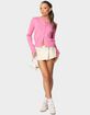 EDIKTED Double Belt Wrapped Mini Skort image number 5