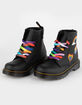 DR. MARTENS 1460 For Pride Leather Lace Up Kids Boots image number 1