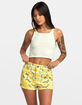 RVCA Belle Womens Corduroy Shorts image number 1
