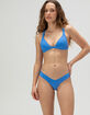 FULL TILT Ruched Fixed Triangle Bikini Top image number 5