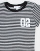FULL TILT 02 Stripe Girls Tee image number 2
