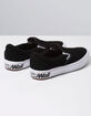 VANS ComfyCush Distort Slip-On Black & True White Shoes image number 6