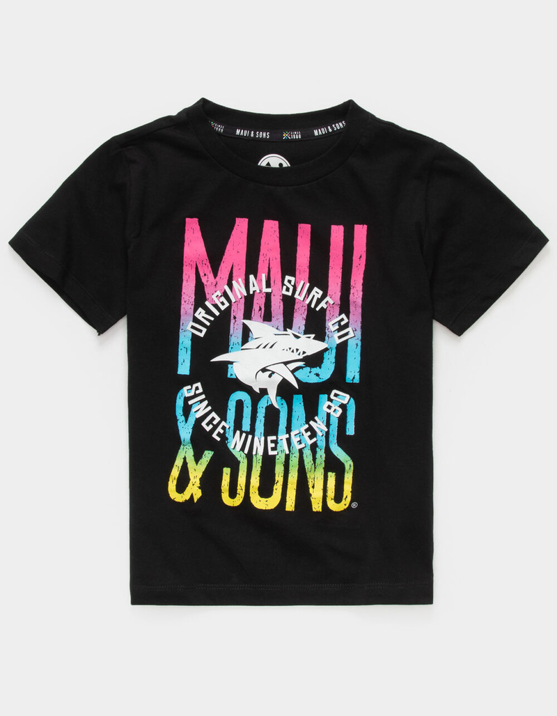 MAUI AND SONS Maui Surf Co Little Boys T-Shirt (4-7) image number 0