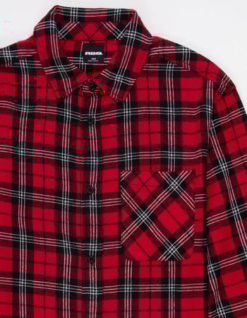 RSQ Mens Textured Flannel  Alternative Image