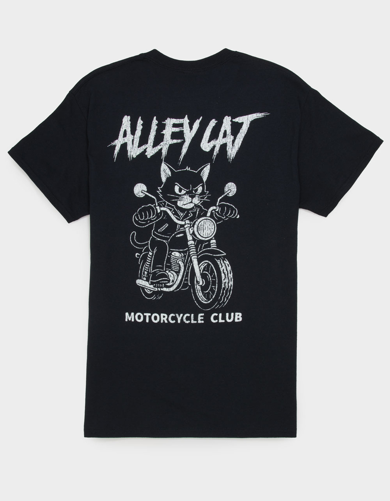 9TH LIFE Alley Cat Motorcycle Club Mens Tee image number 0