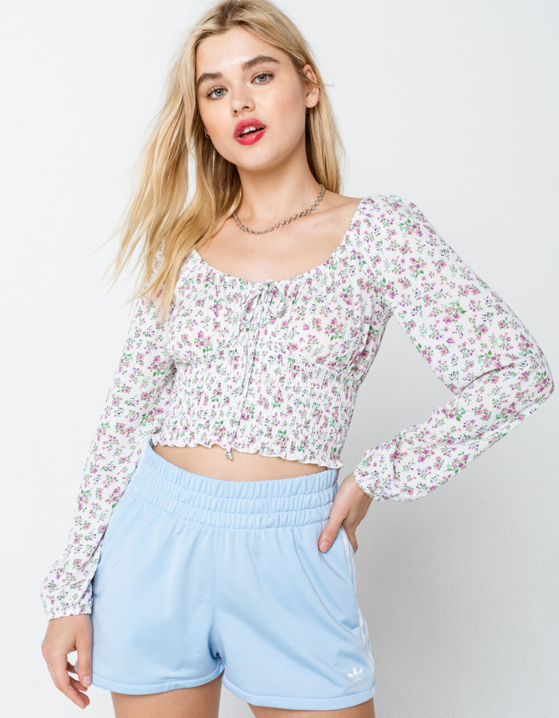 MILEY & MOLLY Ditsy Emma Womens Ivory Top image number 0