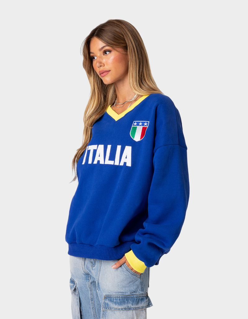 EDIKTED Italy Oversized Womens Sweatshirt image number 3