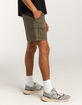 RSQ Mens Cargo Twill Pull On Shorts image number 5