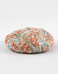 Floral Tapestry Womens Baker Boy Hat image number 3