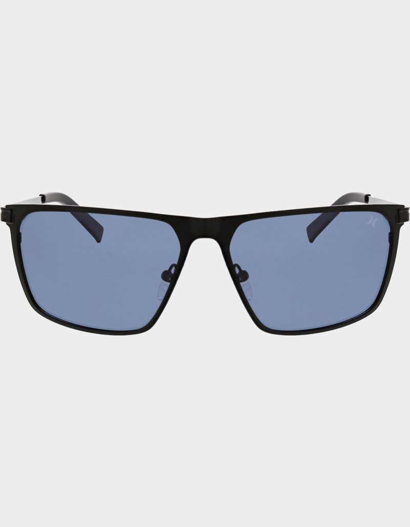 HURLEY Metal Flat Top Square Sunglasses image number 1