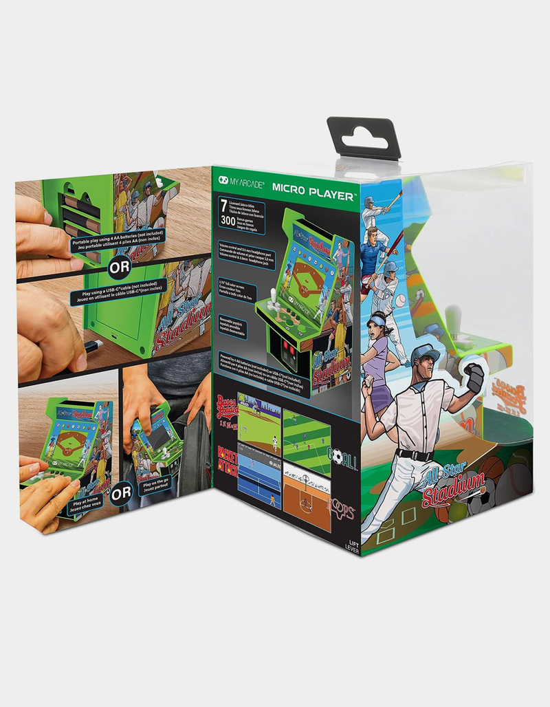 MY ARCADE All Star Stadium Micro Player image number 2