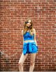 THEME NYC Emma Heart & Arrow Terry Girls Tank image number 1