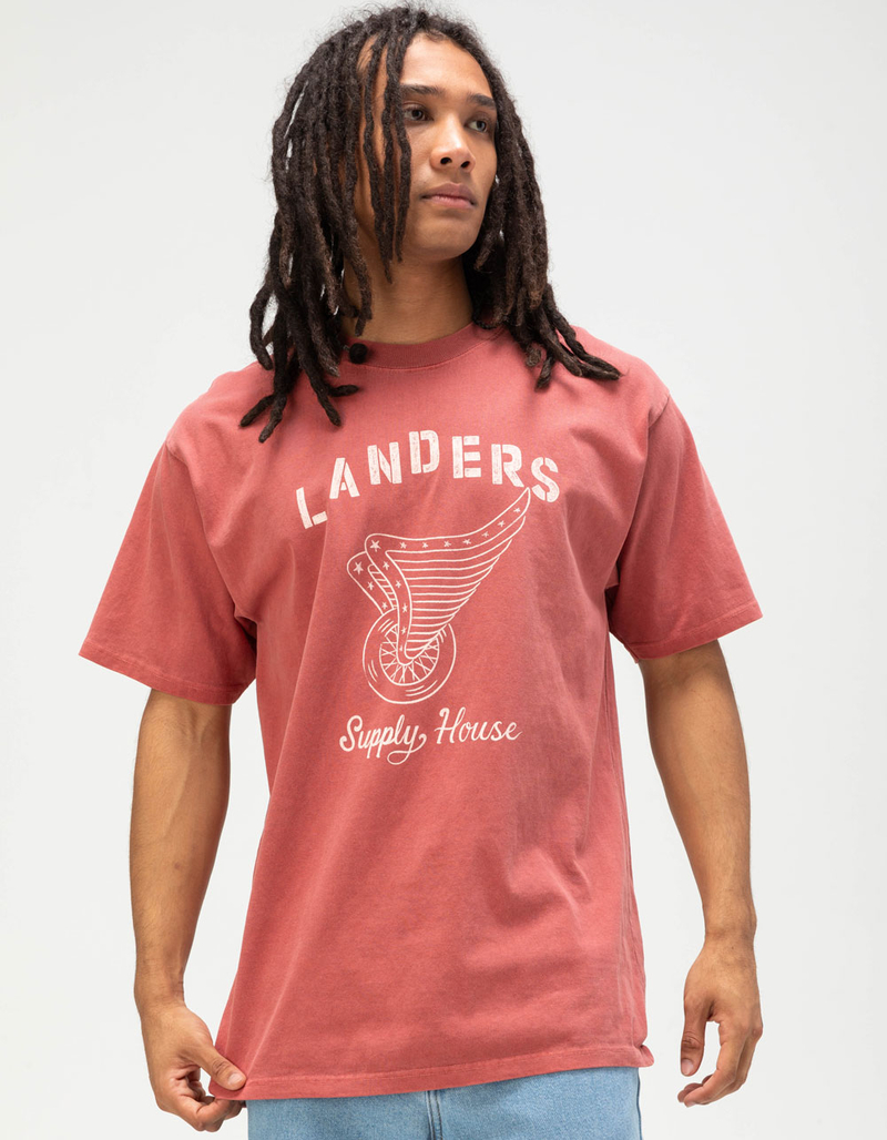 LANDERS SUPPLY HOUSE Motor City Mens Tee image number 2