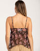 FULL TILT Hanky Mesh Womens Cami image number 4