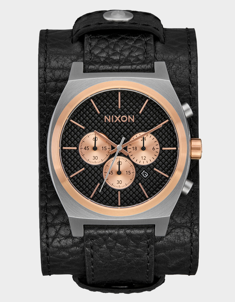 NIXON Time Teller Leather Rocker image number 0