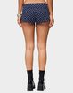 EDIKTED Twyla Polka Dot Stretch Shorts image number 3