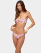 EDIKTED Meris Abstract Bandeau Bikini Top image number 2