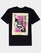 OBEY Disintegrate Mens Black T-Shirt image number 1