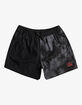 QUIKSILVER x Stranger Things Upside Down Womens Volley Shorts image number 6