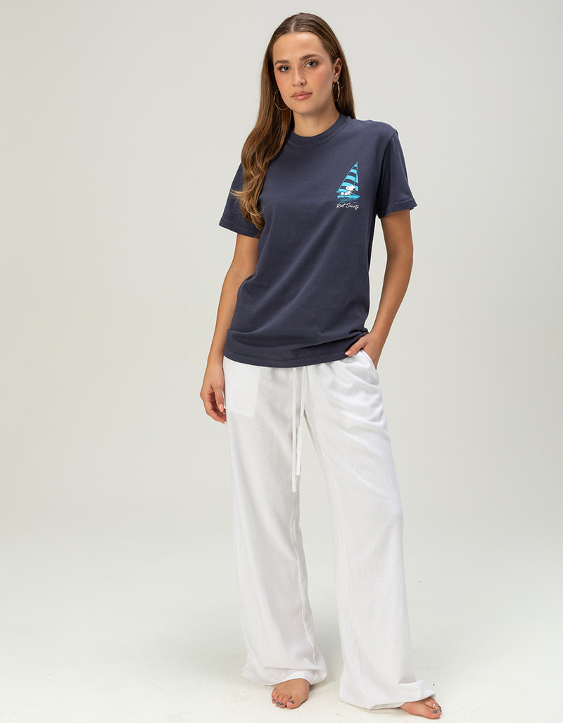 RIOT SOCIETY x Peanuts Snoopy Sailing Club Womens Tee image number 2