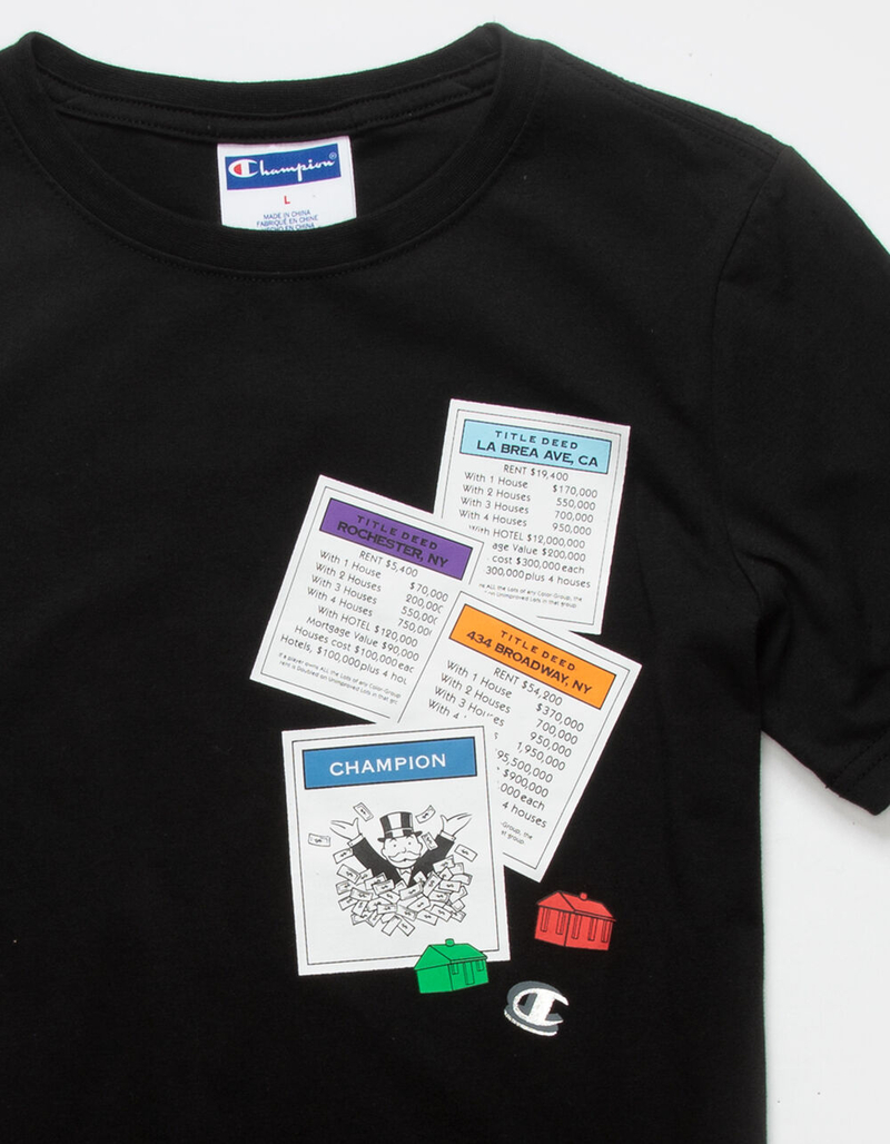 CHAMPION Monopoly Card Boys Tee image number 2