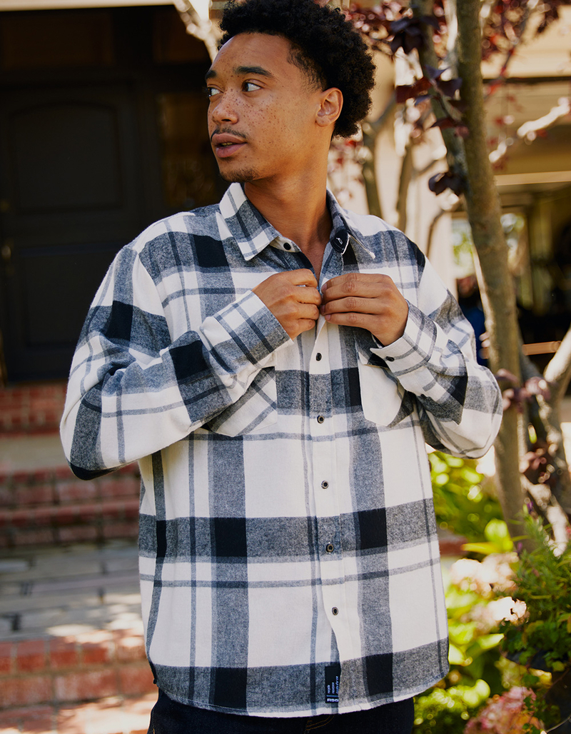 RSQ Mens Plaid Flannel image number 5