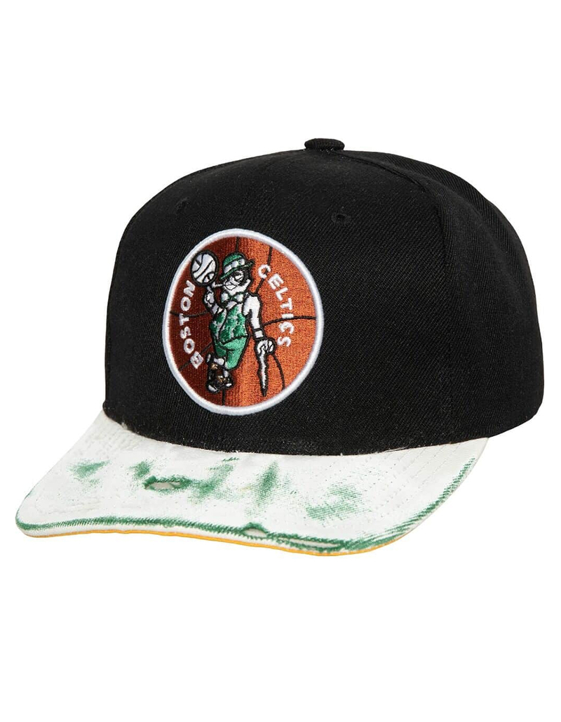 MITCHELL & NESS SSBSTS HWC Boston Celtics Snapback Hat image number 2