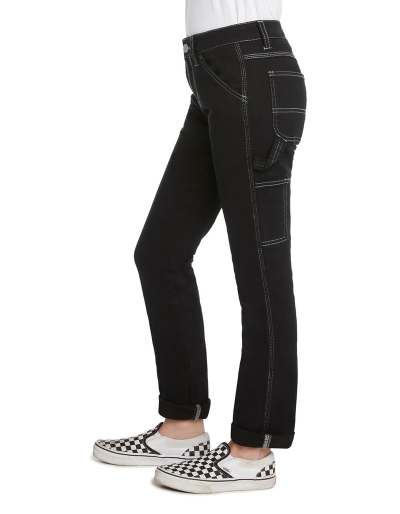 DICKIES Stretch Girls Carpenter Pants image number 4