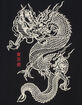IKIGAI Japan Dragon Mens Tee image number 4